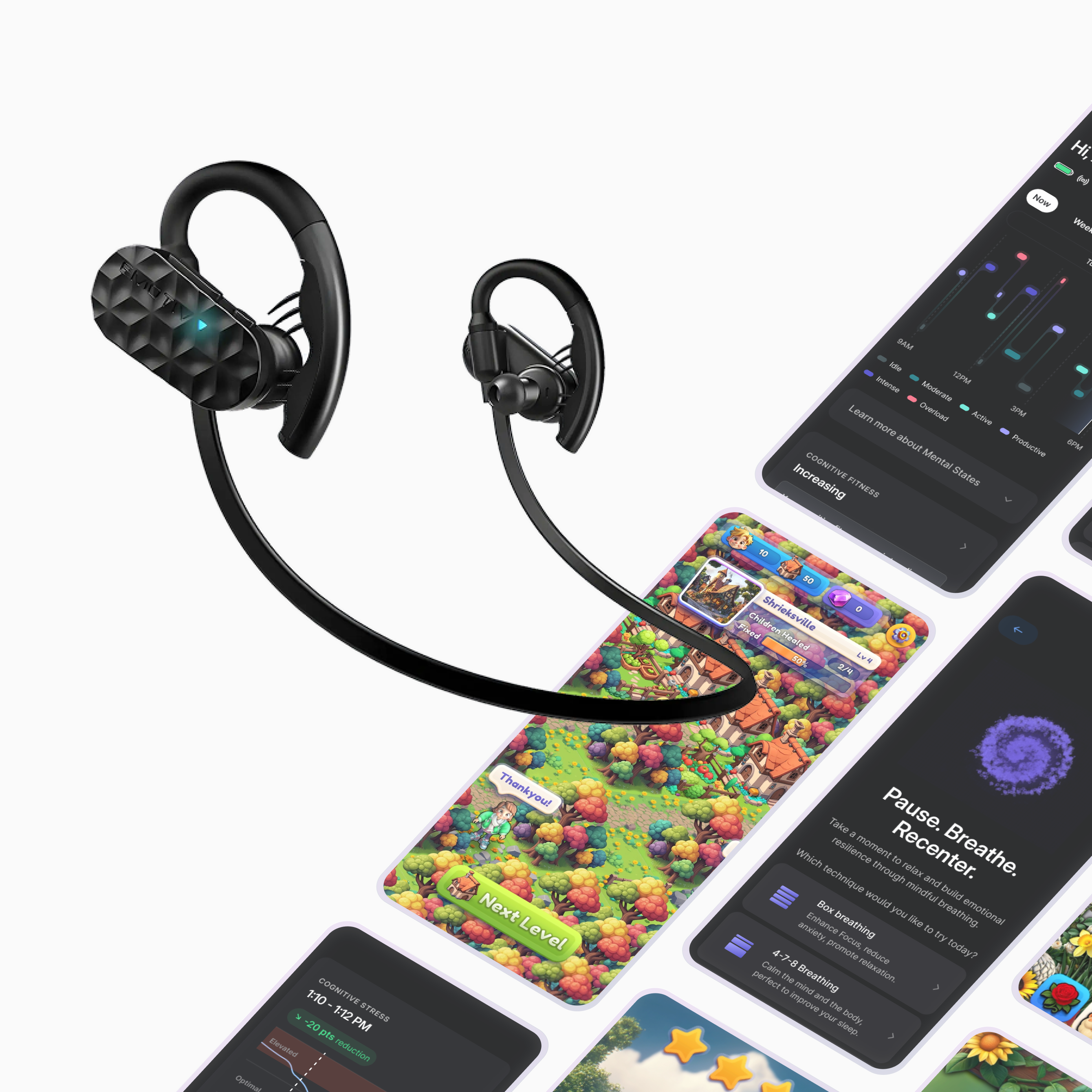 MN8 – 2 Channel EEG Headphones